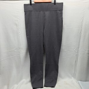L.L. Bean High Waist Alloy Gray Leggings